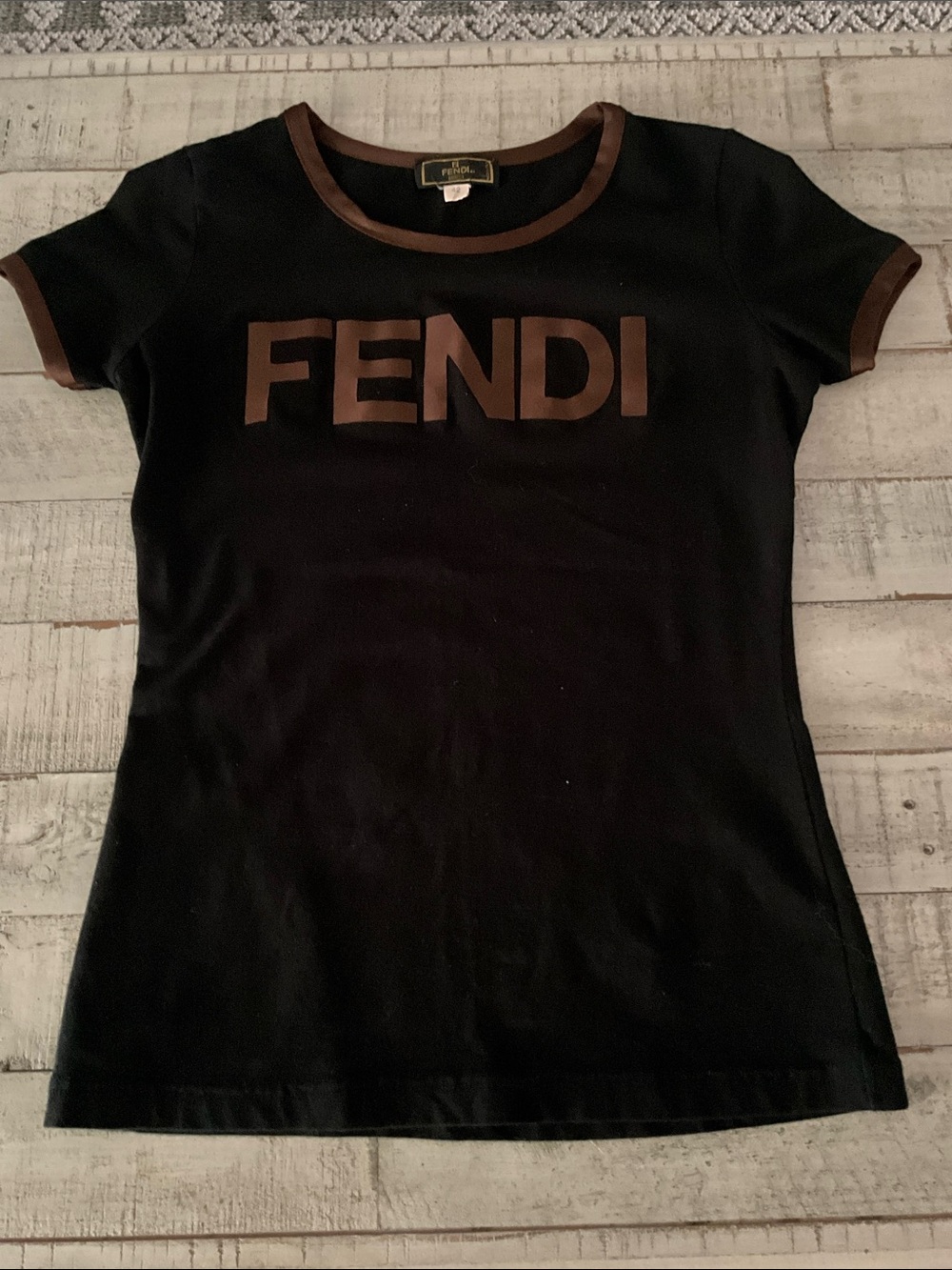 Fendi Mare Vintage Logo Tee